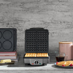 Cuisinart WAF-300NAS - Máquina para hacer gofres y panqueques de estilo