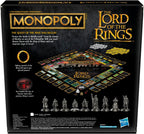 Juego de mesa Hasbro Gaming Monopoly: The Lord of The Rings Edition inspirado en la trilogía de la película, juega como miembro de The Fellowship, a partir de 8 años (exclusivo de Amazon)