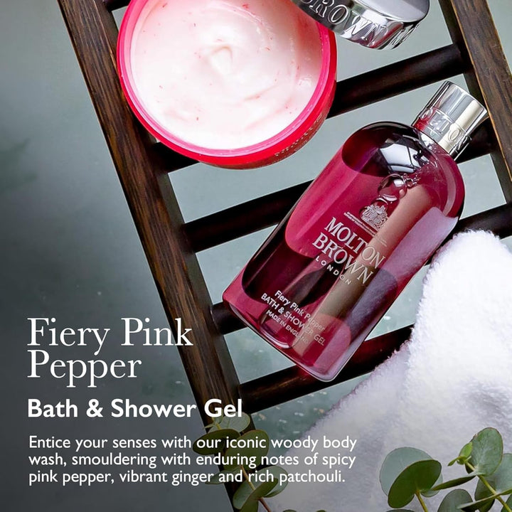 Molton Brown Gel de baño y ducha Fiery Pink