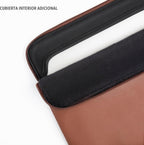 Comfyable Funda de piel para laptop A3241, Marrón, For 15 pulgadas MBA / 16 pulgadas MBP M4 M3 M2 M1