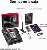 ASUS ROG Strix B850-I Gaming WiFi AMD AM5 B850 Mini-ITX mITX Placa...