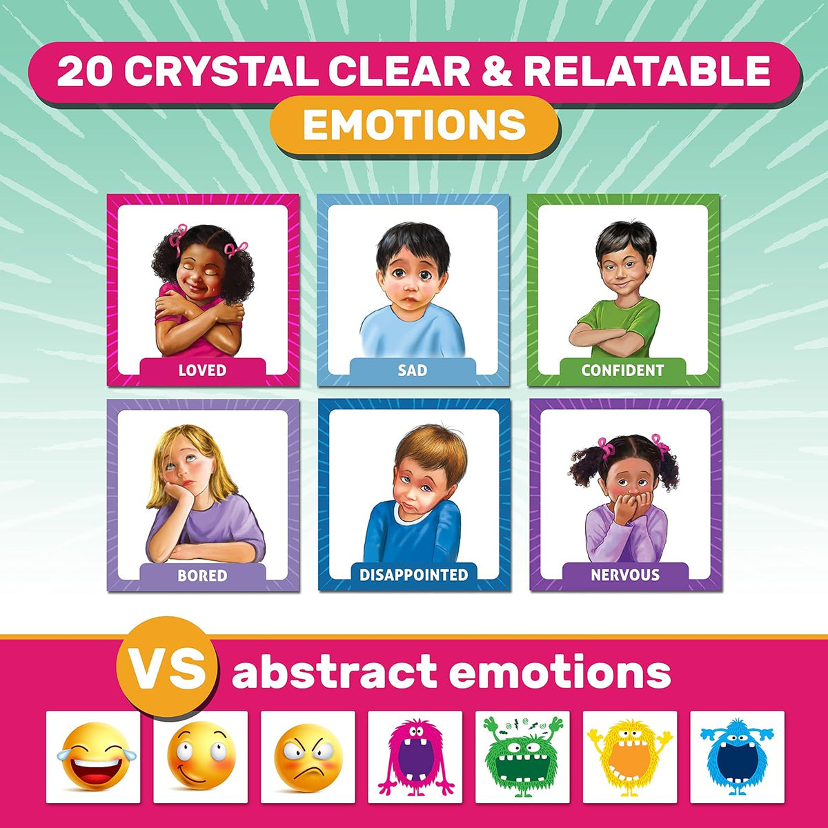 Feelings in Control Flipbook y Happy or Not Game, desarrolla habilidades sociales y aprendizaje social emocional a través de la diversión, ideal para educación en casa, sentimientos y