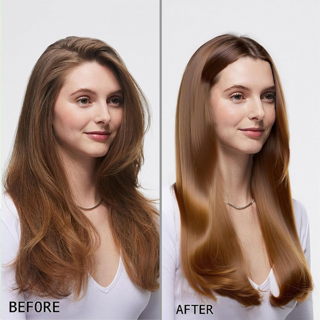 HeirPro Plancha de cerámica con placa flotante 3D, plancha de pelo...