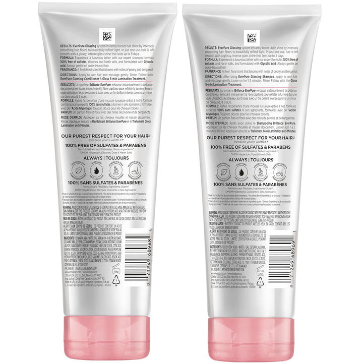 L'Oreal Paris Set de Champú y Acondicionador Libre de Sulfatos...