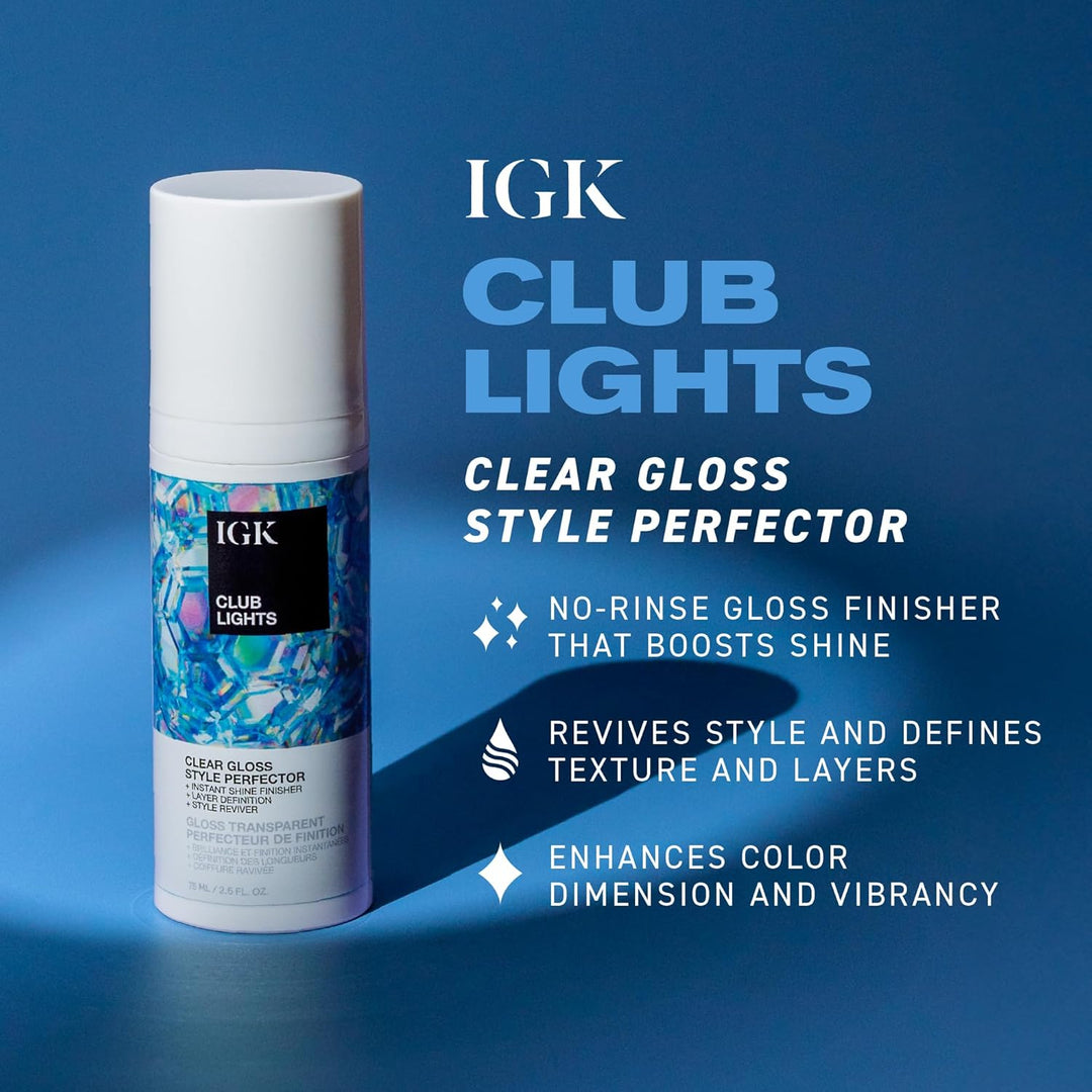 IGK CLUB LIGHTS - Perfector de estilo brillante transparente | Bril...