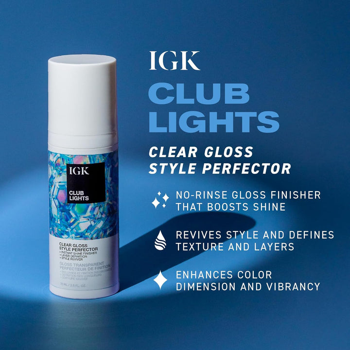 IGK CLUB LIGHTS - Perfector de estilo brillante transparente | Bril...