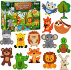 Garma Kits de costura para niños, kit de manualidades de fieltro de
