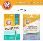 Arm & Hammer Masticables dentales para perros | Golosinas dentales para perros que luchan contra el mal aliento y eliminan placa y sarro sin cepillado | Ideal para perros pequeños y grandes, 1 paquete
