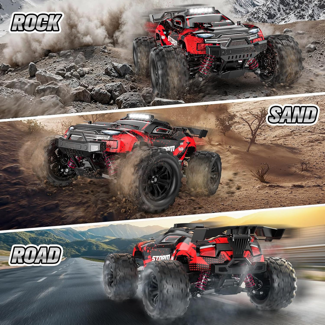 Lvcdzr 1:18 Coches RC, Automóvil de control remoto de 2.4GHz 4WD de...