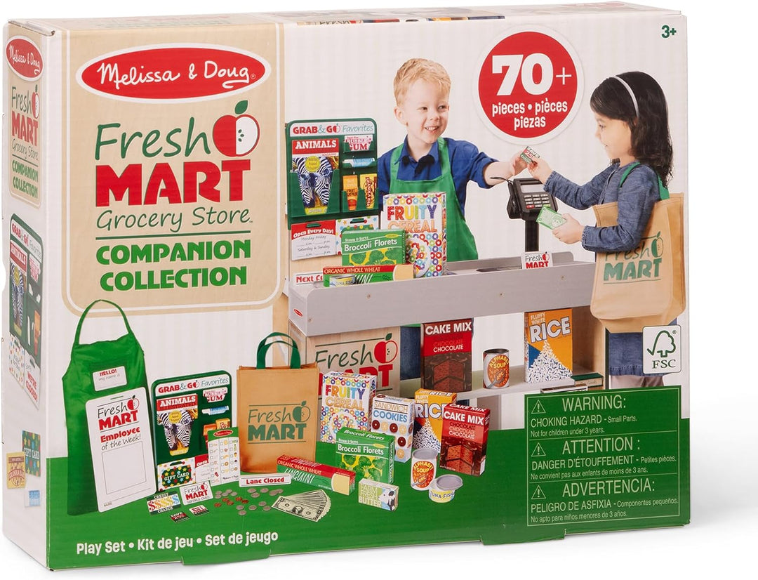 Conjunto de piezas complementarias para juego de roles en tienda de...