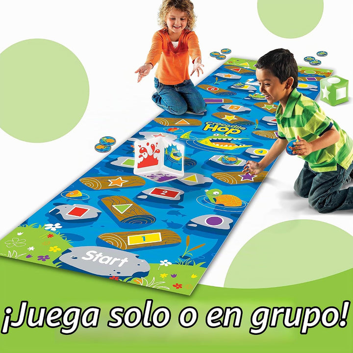 Learning Resources Juego de piso Crocodile Hop - A partir de 3 años...