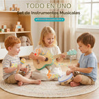 MGparty Juego de guitarra para niños pequeños, instrumentos musicales de