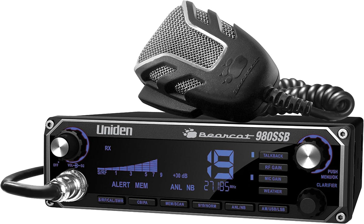 Uniden BEARCAT 980 - Radio SSB CB de 40 canales con banda