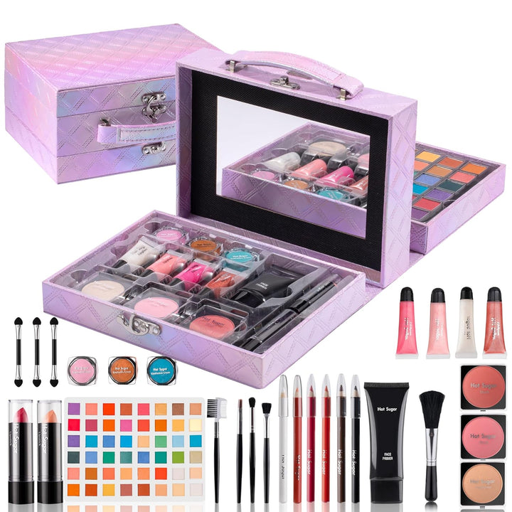 Kit de maquillaje Hot Sugar para niñas preadolescentes de 10 a 12 a...
