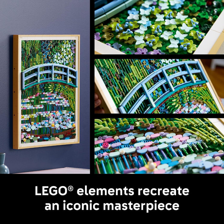 LEGO Art Claude Monet - Puente sobre un estanque de nenúfares - Jue...