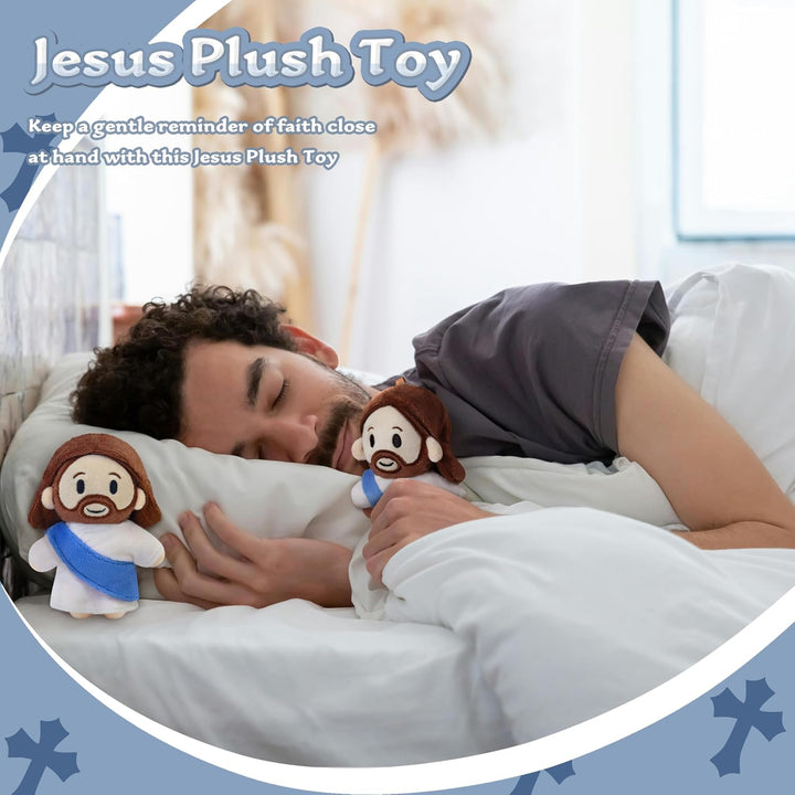 Tiralia Muñeco de peluche Jesús de 12 piezas, animal de peluche rel...