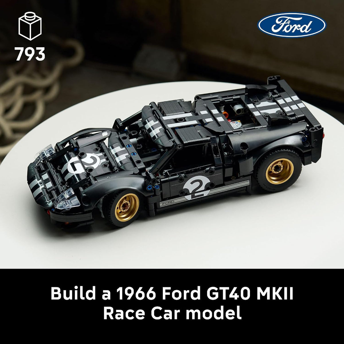 LEGO Technic 1966 Ford GT40 MKII Race Car 42223
