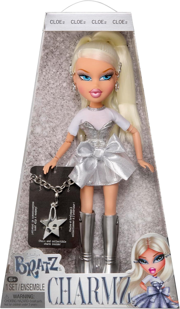 Bratz Charmz Cloe Muñeca de moda con pulsera de encanto coleccionable