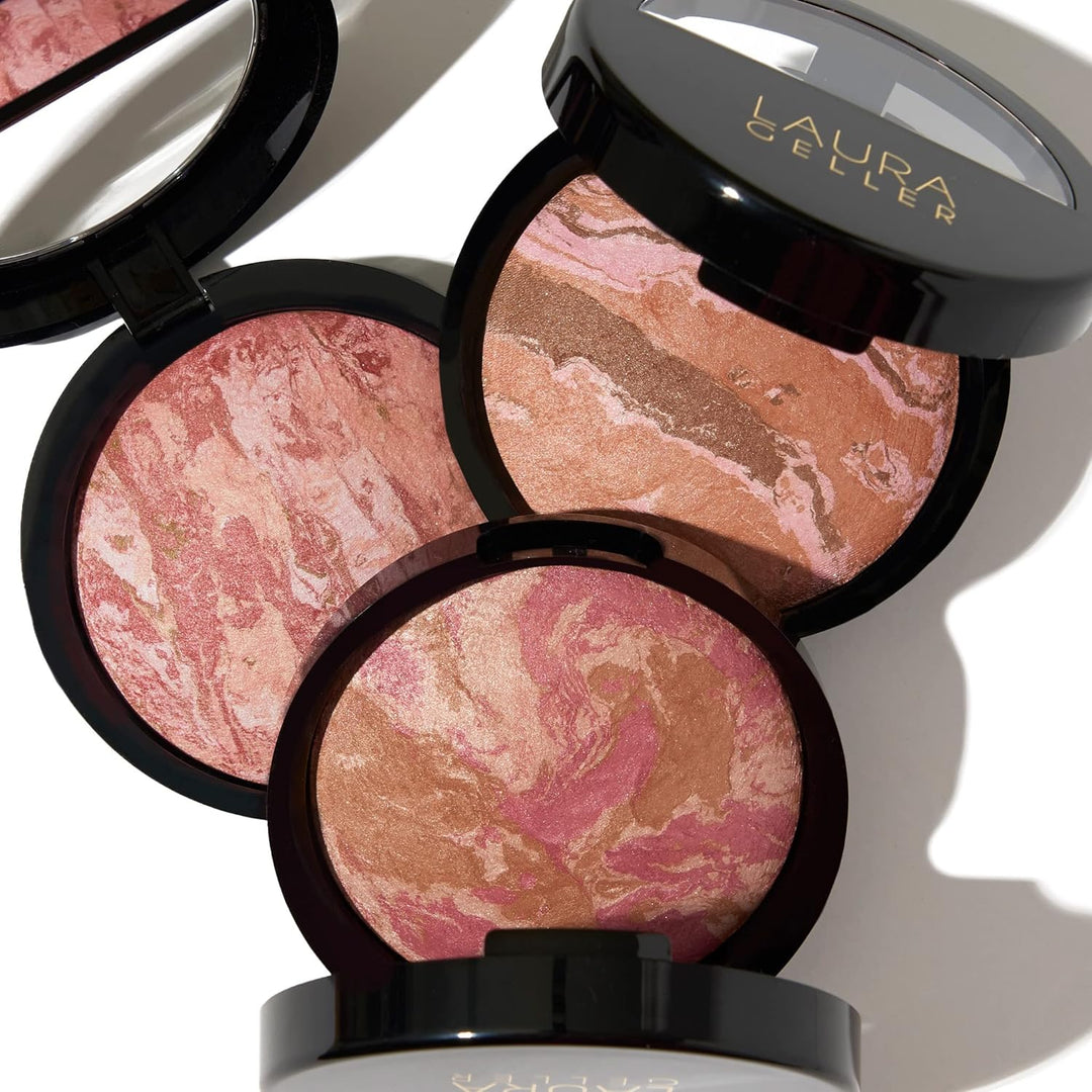 LAURA GELLER NEW YORK Blush-n-Bronze - Rubor bronceador marmoleado...
