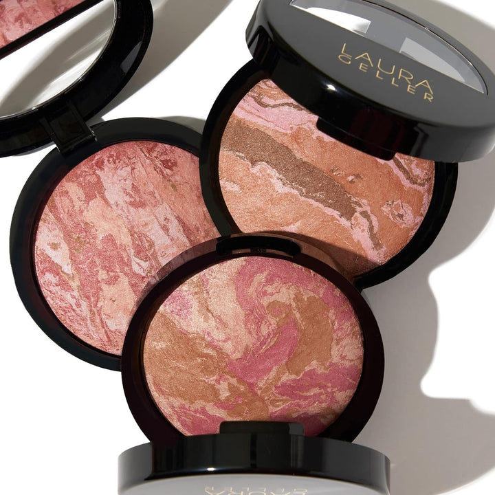 LAURA GELLER NEW YORK Blush-n-Bronze - Rubor bronceador marmoleado...