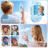 Walkie Talkies de video para niños paquete de 2 walkie