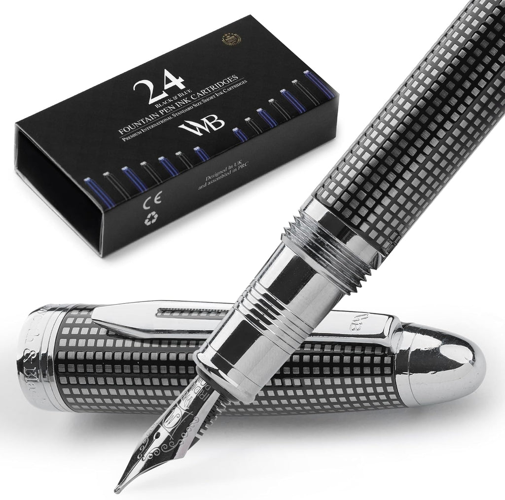 Wordsworth & Black Majesti Luxury - Juego de pluma estilográfica de lujo