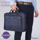 Targus Bolso de mano clásico y delgado para laptop de 15-16 pulgada...