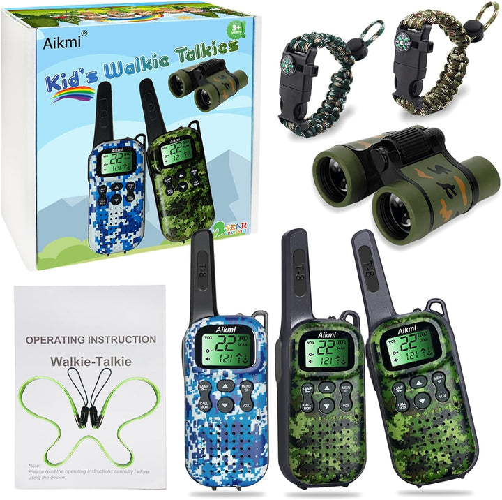 Walkie Talkies para niños, juguetes, regalos para niños, radio de 2...