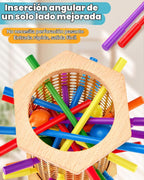 Montessori - Juego de mesa para niños de 3 a 8 años, juguete educativo de