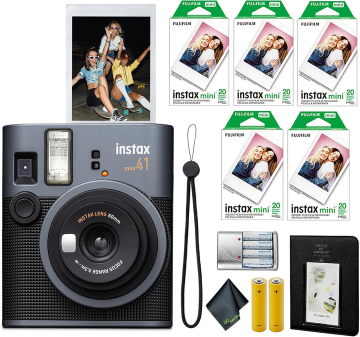 FujiFilm Paquete de cámara de película instantánea Instax Mini 41 c...