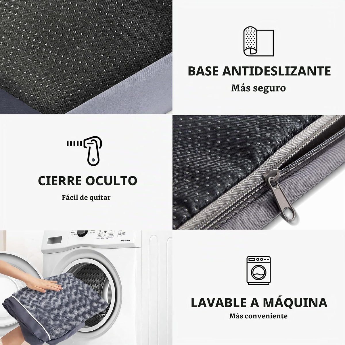 Camas ortopédicas para perros, cama lavable para mascotas