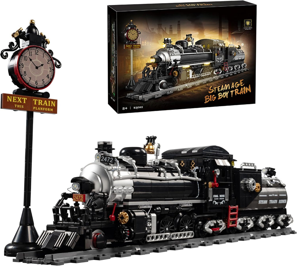 Big Boy Train - Conjunto de construcción de locomotora de vapor