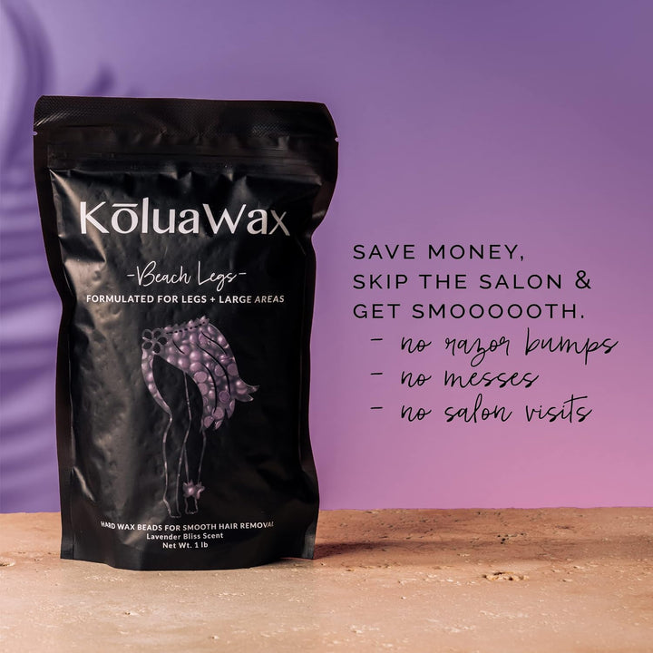 KoluaWax Perlas de cera dura para depilación \u2013 Fórmula de cabe...