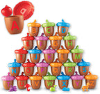 Learning Resources Juego de Actividades de Bellotas del Alfabeto