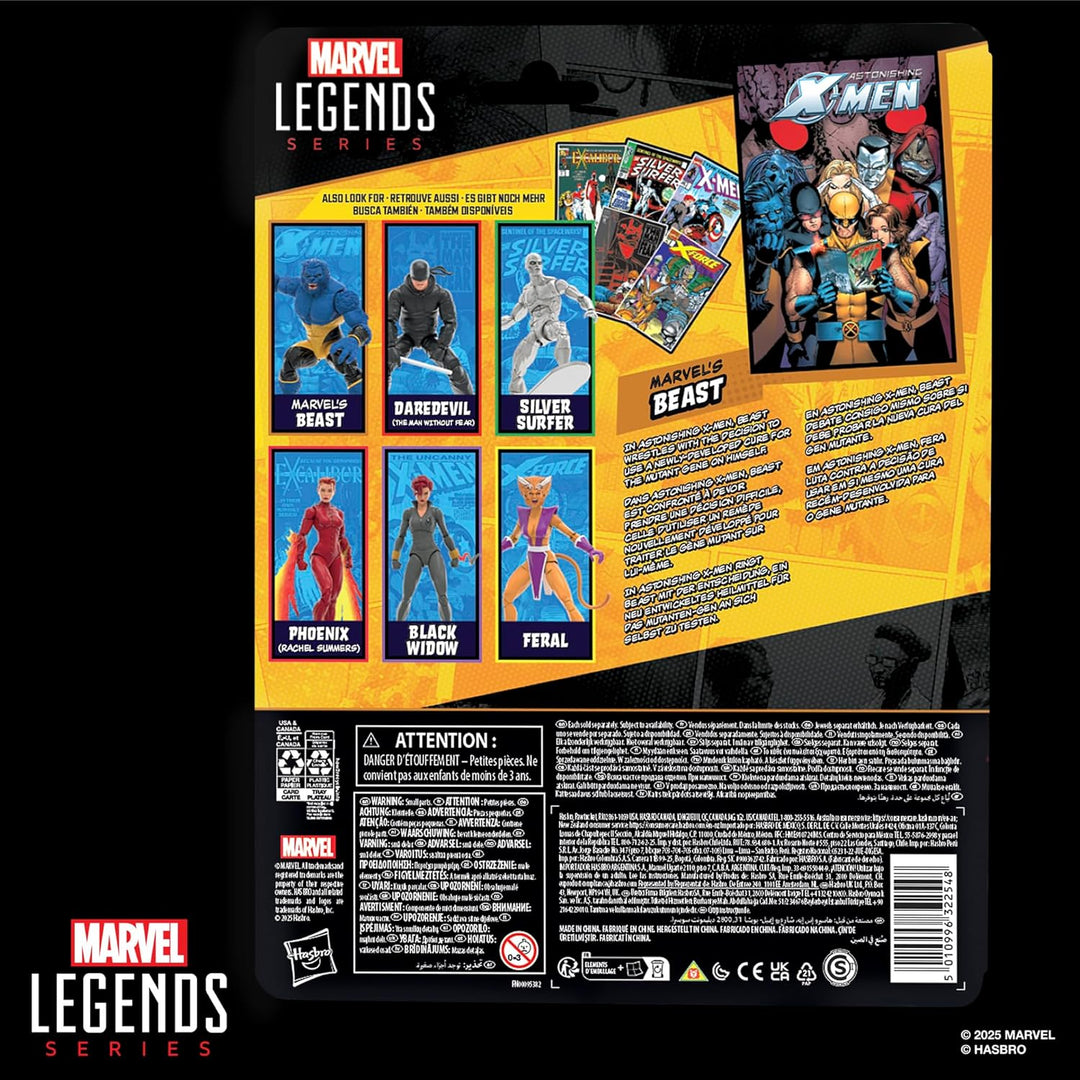 Serie Marvel Legends Marvels Bestia Figura de acción