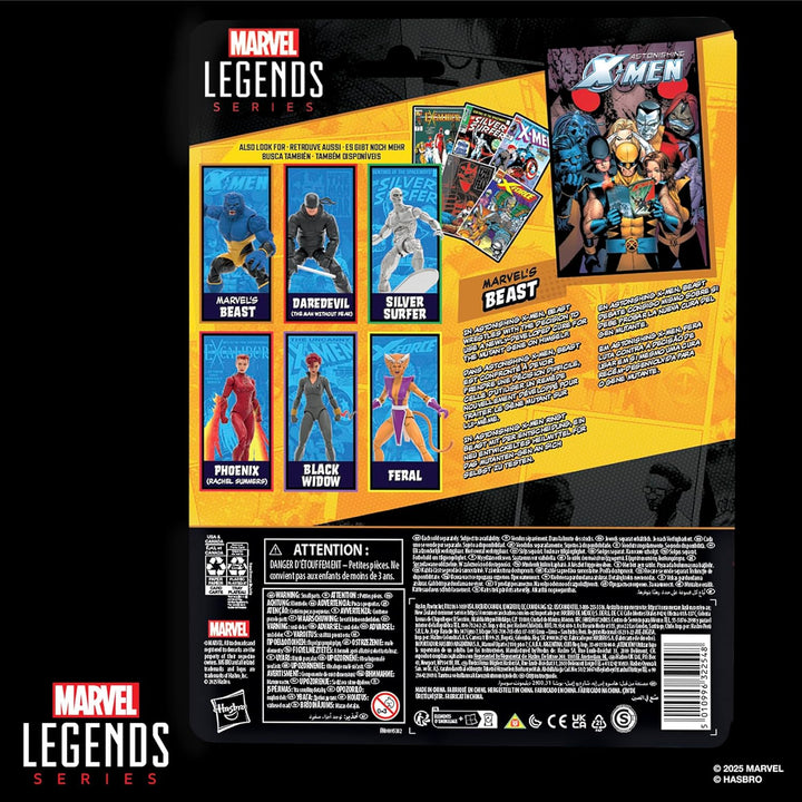 Serie Marvel Legends Marvels Bestia Figura de acción