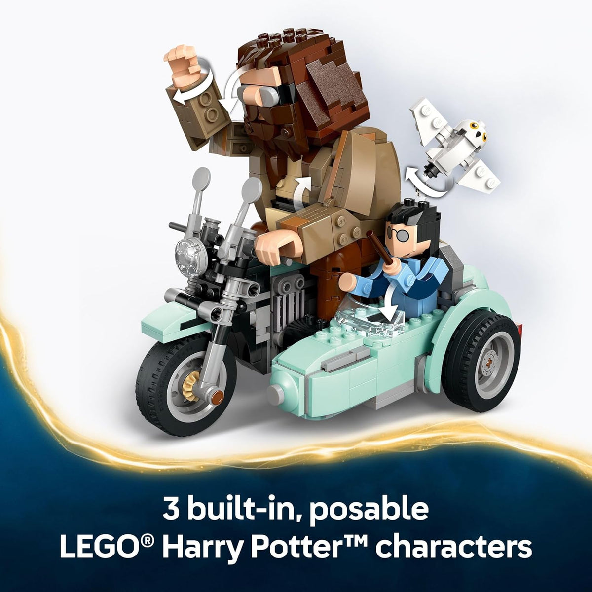 LEGO Harry Potter Hagrid Harrys - Juguete de construcción