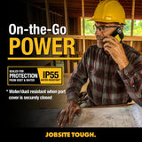 DEWALT Banco de energía magnético de servicio pesado de 5,000mAh, c...