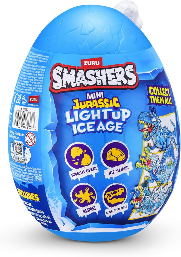 Smashers Mini Jurassic Light Up Ice Age Egg por ZURU -