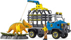 Schleich Dinosaurios - 43Pc Dino Transport Mission Playset - Niños 4+ |