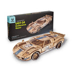UGEARS UGT-24 Endurance Racer 3D Rompecabezas de madera para adultos