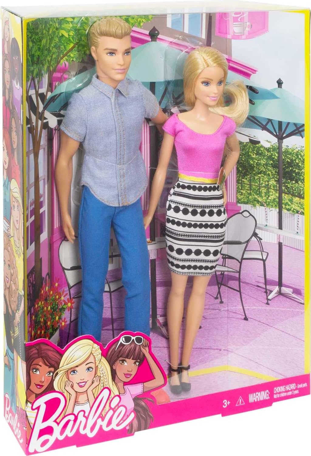 Paquete de 2 muñecos Barbie y Ken