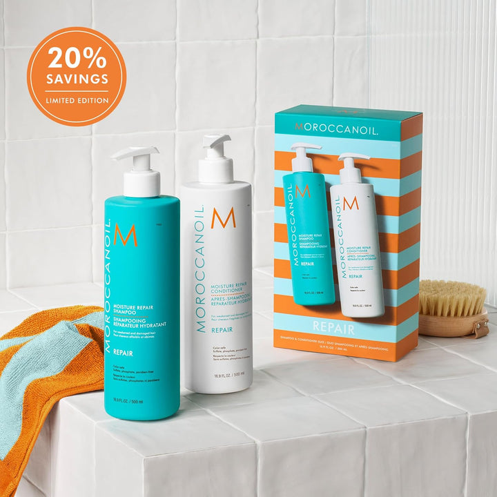 Moroccanoil Shampoo &amp; Conditioner Half-Liter Set