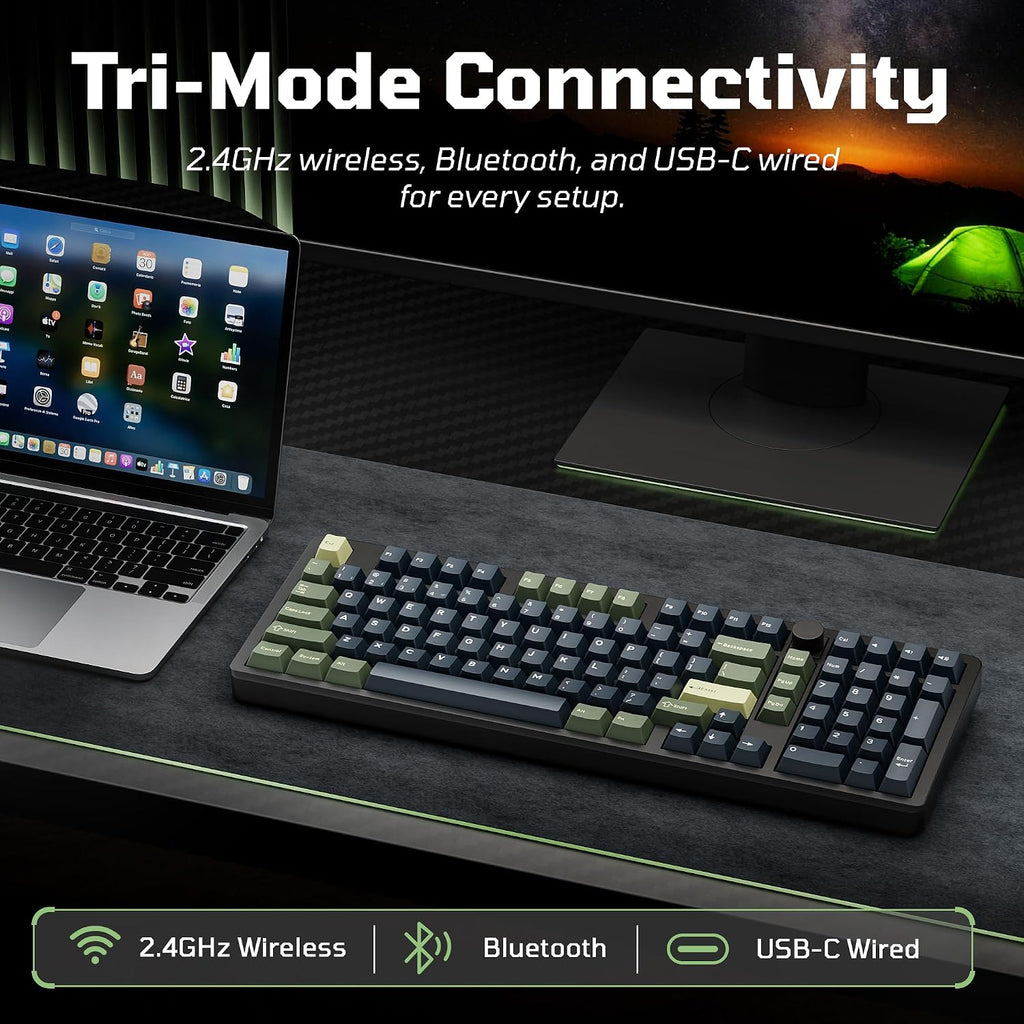 Keychron J11 Ultra 8K, teclado mecánico inalámbrico de aluminio completo al