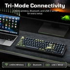 Keychron J11 Ultra 8K, teclado mecánico inalámbrico de aluminio completo al