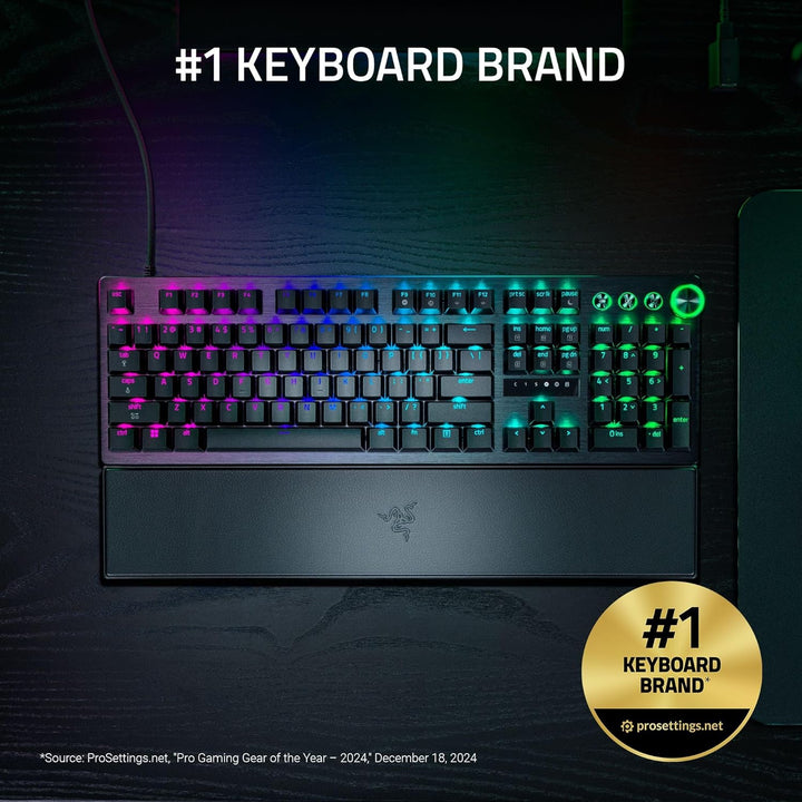 Razer Huntsman V3 Pro 8KHz Teclado Gaming para Esports: Interruptor...