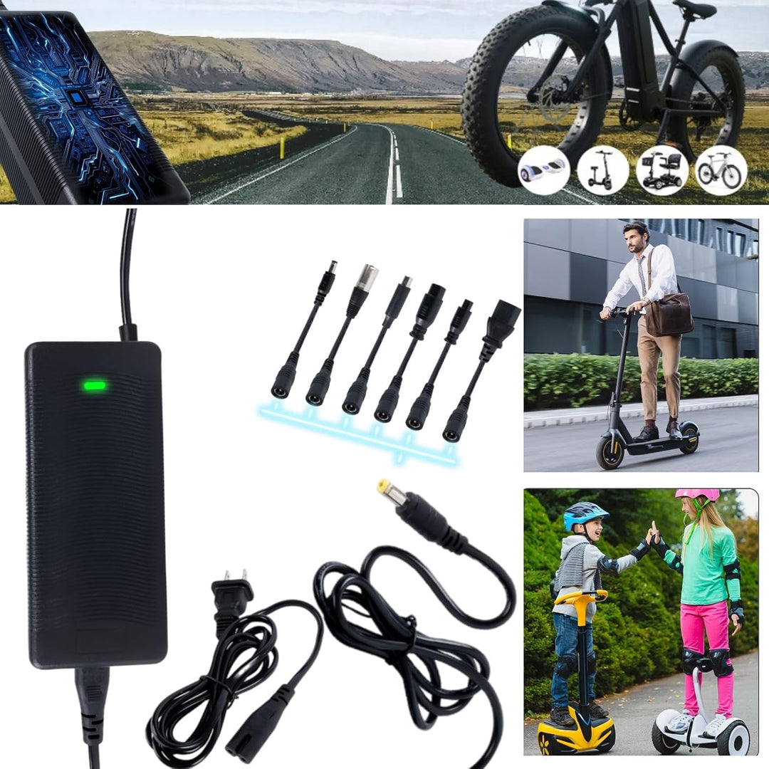 Cargador rápido de 294V 2A 7 en 1 enchufes universales