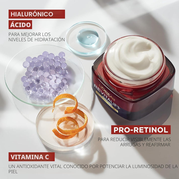 L'Oreal Paris Revitalift Triple Power Crema hidratante facial y...