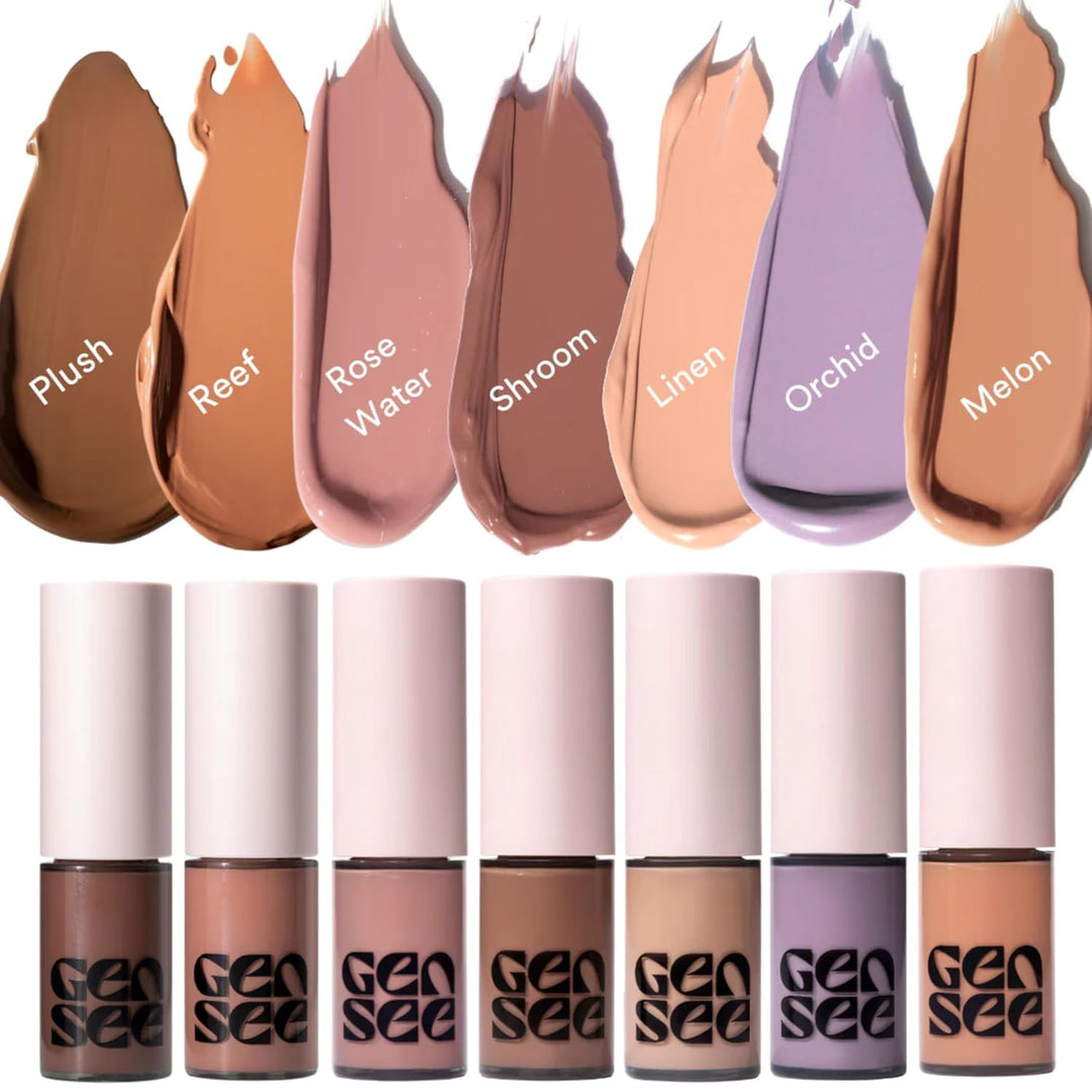 Gen See Mixed Media - Sombra de ojos líquida mate, Shroom - Color d...