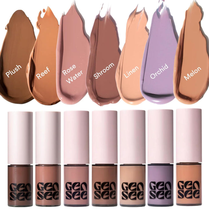 Gen See Mixed Media - Sombra de ojos líquida mate, Shroom - Color d...